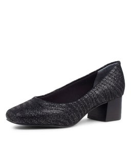 BLYTHE BLACK ZEBRA STINGRAY LEATHER