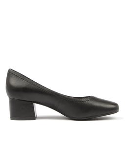 BLYTHE BLACK LEATHER