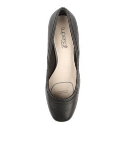 BLYTHE BLACK LEATHER