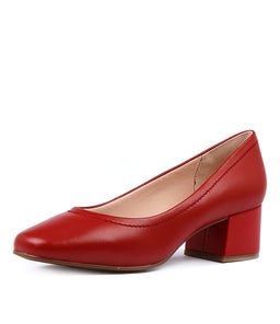 BLYTHE RED LEATHER