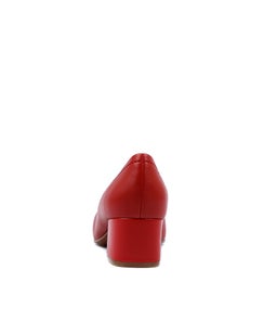 BLYTHE RED LEATHER