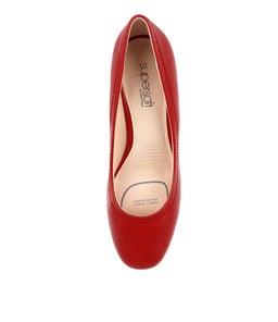 BLYTHE RED LEATHER