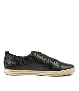 ALLADIN BLACK CROC LEATHER