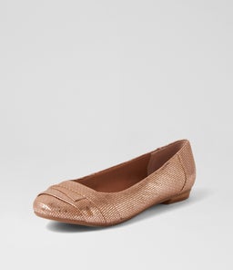 CLAUDEA CHAMPAGNE HATCH SUEDE