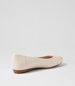 CLAUDEA CREAM LEATHER