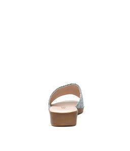 ALBURY GREEN MULTI SNAKE LEATHER