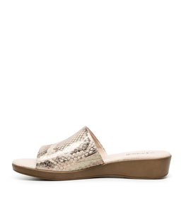 ALBURY MINK METALLIC SCALE LEATHER