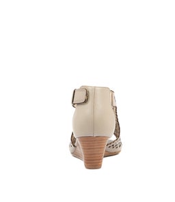 KATTINA PALE TAUPE LEATHER