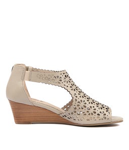 KATTINA PALE TAUPE LEATHER
