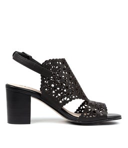 NYLAH BLACK LEATHER