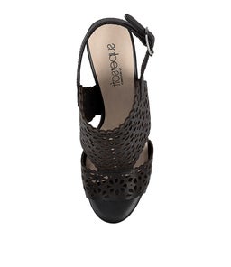 NYLAH BLACK LEATHER