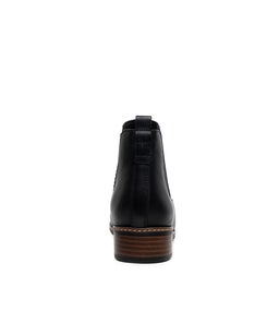 PYPER SU BLACK LEATHER