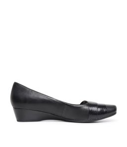 RENZO2 SU BLACK LEATHER