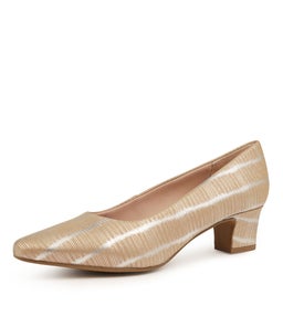 RIVERA SU SILVER BROWN LIZARD LEATHER