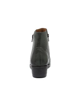 MYSARIA SU DK GREEN LEATHER