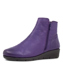 MYSARIA SU PURPLE LEATHER