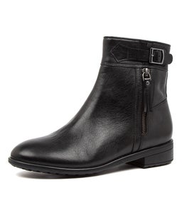 ECHUCA SU BLACK LEATHER