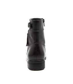 ECHUCA SU BLACK LEATHER