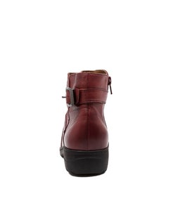 JABER SU DEEP CRIMSON LEATHER