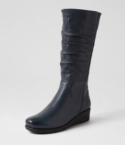 MILLAN SU NAVY LEATHER