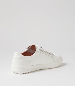ZARINA SU WHITE WHITE SOLE PATENT LEATHER