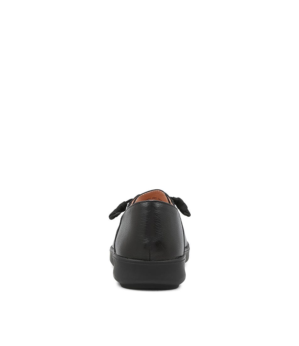 Zaylah Black Leather Sneakers BS | Shop Online at Williams Zaylah Black Leather Sneakers BS | Shop Online at Williams