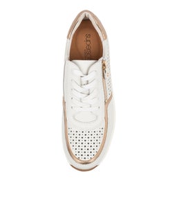BERNADETTE SU WHITE LEATHER