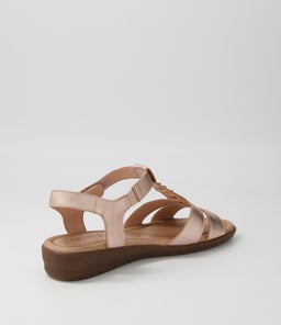 FRANKIE SU ROSE GOLD LEATHER