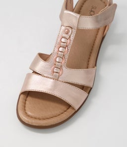 FRANKIE SU ROSE GOLD LEATHER