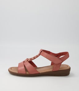 FRANKIE SU TERRACOTTA LEATHER