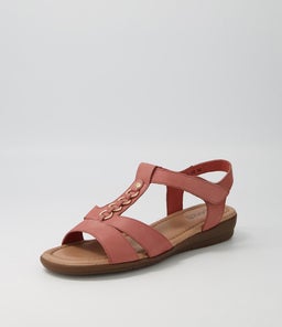 FRANKIE SU TERRACOTTA LEATHER