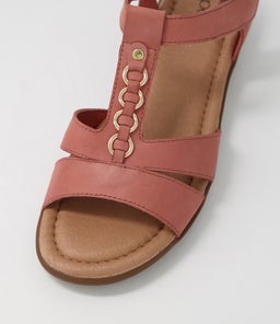 FRANKIE SU TERRACOTTA LEATHER