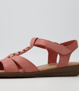 FRANKIE SU TERRACOTTA LEATHER