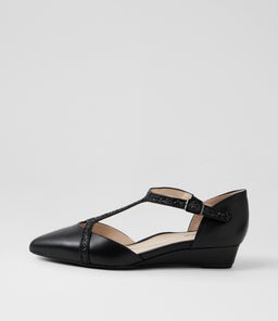 EMBER SU BLACK LEATHER GLITTER