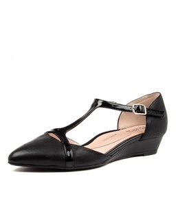 EMBER SU BLACK LEATHER PATENT