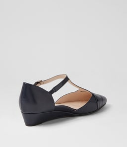 EMBER SU NAVY LEATHER PATENT