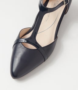 EMBER SU NAVY LEATHER PATENT