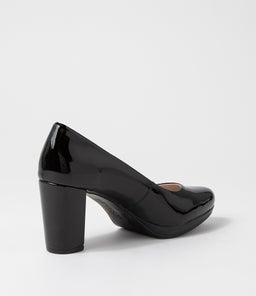 SUMMER SU BLACK PATENT LEATHER