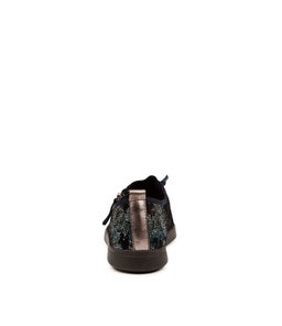 ADELAIDE SU NAVY NAVY METALLIC NUBUCK SUEDE