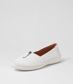 WANDIE SU WHITE WHITE SOLE LEATHER