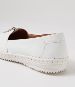 WANDIE SU WHITE WHITE SOLE LEATHER