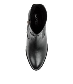 PRIYA SU BLACK LEATHER
