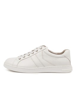 CHERYL2 SU WHITE WHITE SOLE LEATHER