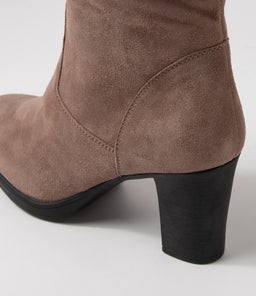 BARMAH SU TAUPE SUEDE