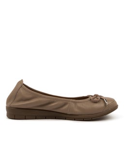 FLEX3 SU OATMEAL GUM SOLE LEATHER