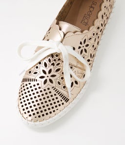 WALLIS SU PALE ROSE GOLD LEATHER