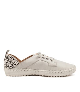 WILLIS SU WHITE WHITE LEOPARD LEATHER PONY