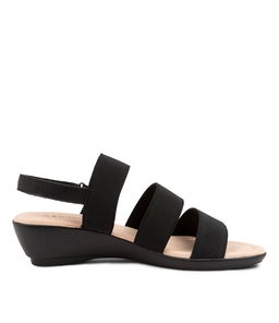 PRACIAL SU BLACK ELASTIC LEATHER