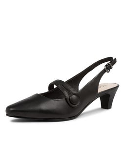 LONIAH SU BLACK LEATHER