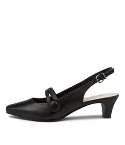 LONIAH SU BLACK LEATHER